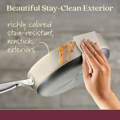 Anolon Achieve Hard Anodized 3-qt. Saute Pan with Lid