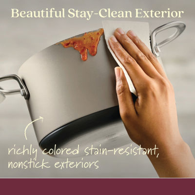 Anolon Achieve Hard Anodized 4-qt. Saucepot with Lid