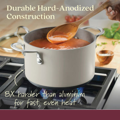 Anolon Achieve Hard Anodized 4-qt. Saucepot with Lid