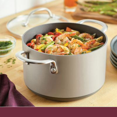 Anolon Achieve Hard Anodized 4-qt. Saucepot with Lid