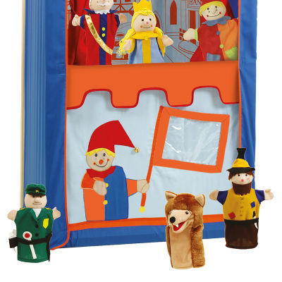 Roba-Kids Punch & Judy Show: Wooden Puppet Theater