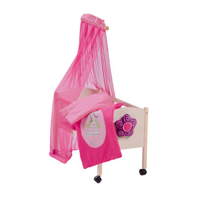 Roba-Kids Doll Canopy Bed: Happy Fee Baby Play