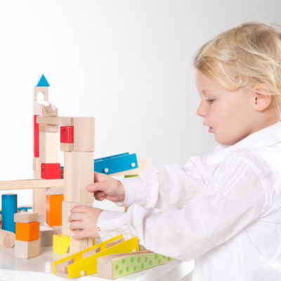 Roba-Kids Wooden Marble Run Set