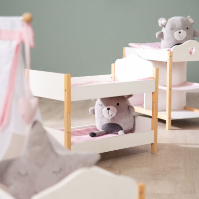 Roba-Kids Doll Bunk Bed Set: Scarlett Baby Play