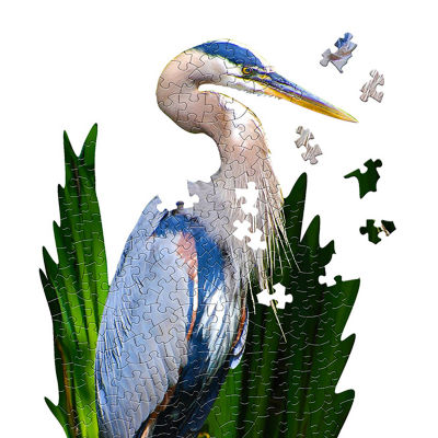 Madd Capp Blue Heron 300 Piece Jigsaw Puzzle Puzzle