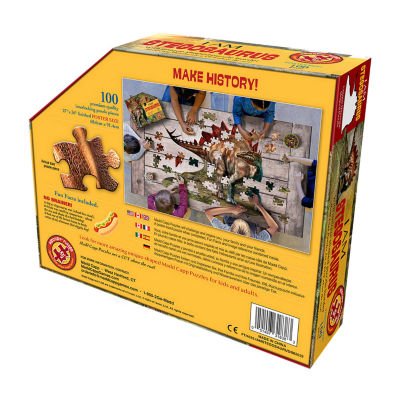 Madd Capp Stegosaurus 100 Piece Jigsaw Puzzle Puzzle