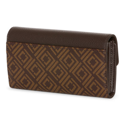 Liz Claiborne Envelope Clutch Womens Wallet