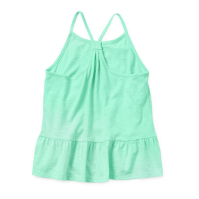 Thereabouts Little & Big Girls Round Neck Tank Top