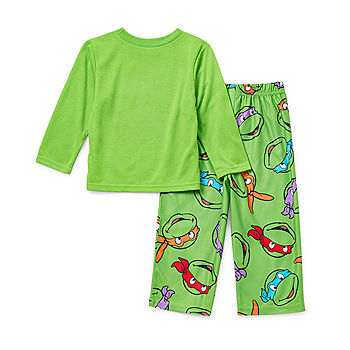 Toddler Boys 2-pc. Teenage Mutant Ninja Turtles Pant Pajama Set, Color:  Green - JCPenney