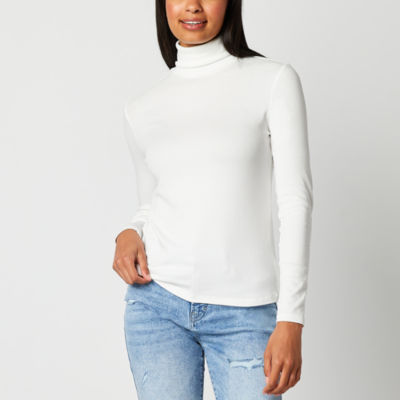 Anne Klein Women's Long-Sleeve Turtleneck Top - Macy's