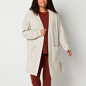 Jcpenney plus outlet size cardigans