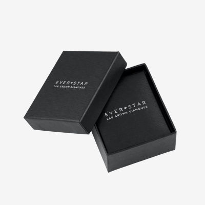 (H-I / I1) 2 CT. T.W. Lab Grown White Diamond 10K or 14K White or Yellow Gold 17.5mm Hoop Earrings