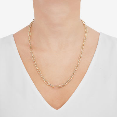 Made in Italy 14K 22 Inch Link Necklace