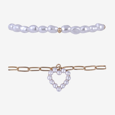 Arizona Womens 3-pc. Bracelet Set