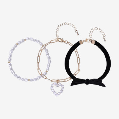 Arizona Womens 3-pc. Bracelet Set