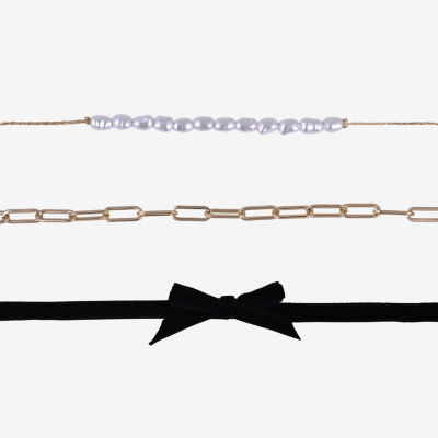 Arizona Womens Bow 12 Inch Choker Necklace