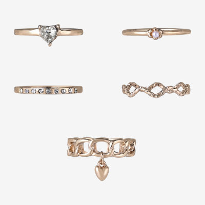 Arizona Womens Heart Ring Set