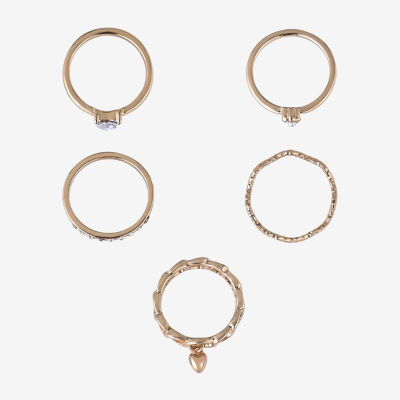 Arizona Womens Heart Ring Set