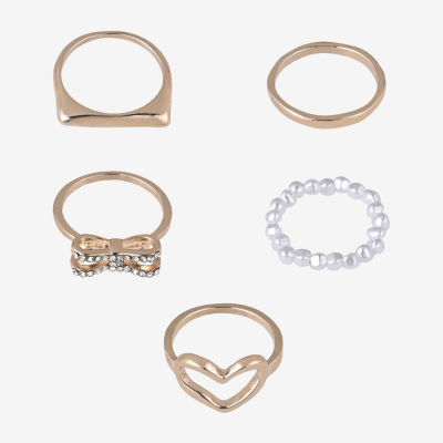 Arizona Womens Bow Ring Set