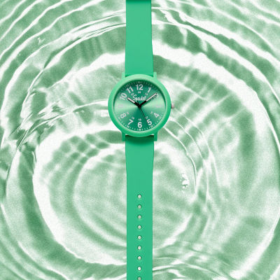 Speidel Color Pop Unisex Adult Green Strap Watch 60910027