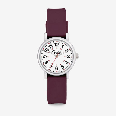 Speidel Medi Petite Unisex Adult Red Strap Watch 60350018, One Size, Red
