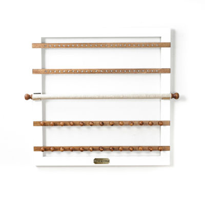 Hives & Honey Wall Mounted White Jewelry Accessory Frame