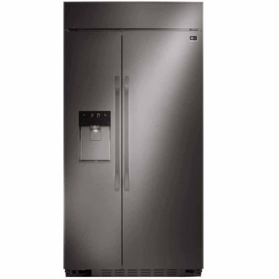 LG STUDIO ENERGY STAR® Ultra-Large Capacity Side-by-Side Built-In Refrigerator with Ice & Water Dispenser