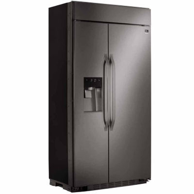 LG STUDIO ENERGY STAR® Ultra-Large Capacity Side-by-Side Built-In Refrigerator with Ice & Water Dispenser