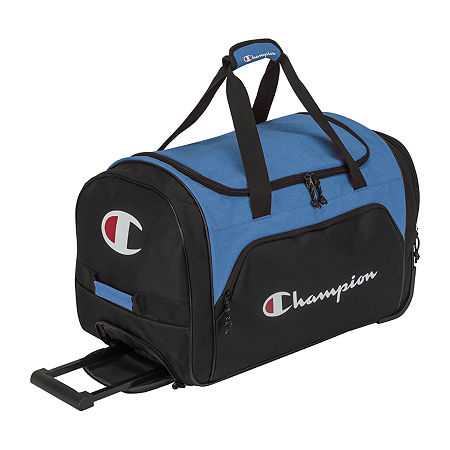 Champion 28 Rolling Duffel Bag, One Size, Blue