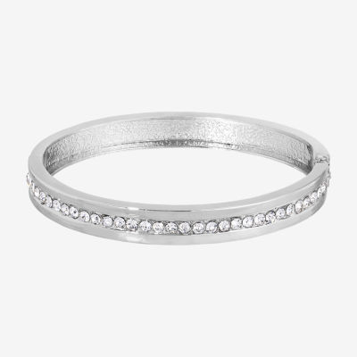 1928 Womens Champagne Crystal Stretch Bracelet