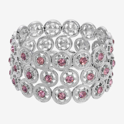 1928 Womens Green Stretch Bracelet