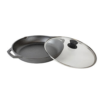 Lodge Chef Collection Skillet, Cast Iron, Chef Style, 12 Inch