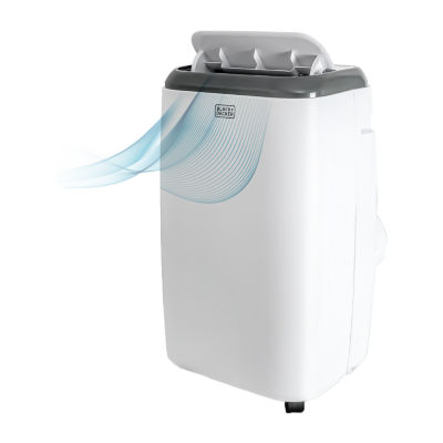 Black+Decker 12000 Btu Portable Air Conditioner With Remote Control White
