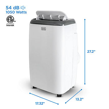 Black+decker 12,000 BTU Portable Air Conditioner with Remote Control, White Bpp08wtb