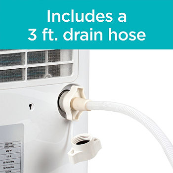 How to connect the drain hose to Black & Decker 8000 BTU Air