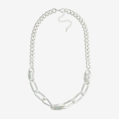 Bold Elements 18 Inch Curb Link Necklace