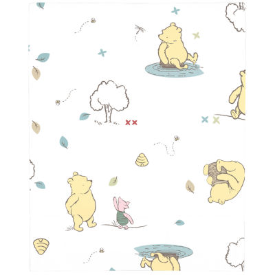Nojo Classic Winnie The Pooh Crib Sheet, Color Beige JCPenney