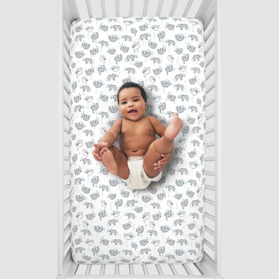 Nojo Super Soft Sloth Crib Sheet