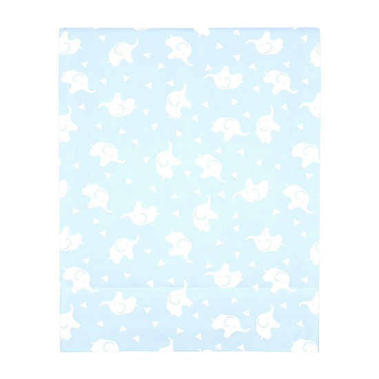 Nojo Super Soft Elephant Animals + Insects Crib Sheet