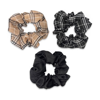 Black Hair Ties, Scrunchie 2-pc. Color: Blkrdwood & Orange JCPenney - a.n.a Scarf Floral