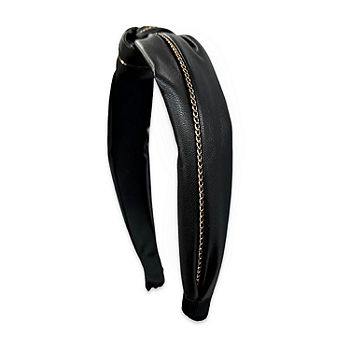 a.n.a Black Leather Knotted Womens Headband, Color: Black - JCPenney | Schmuck-Sets