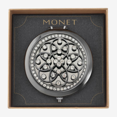 Monet Jewelry Silver Tone Compact Mirrors