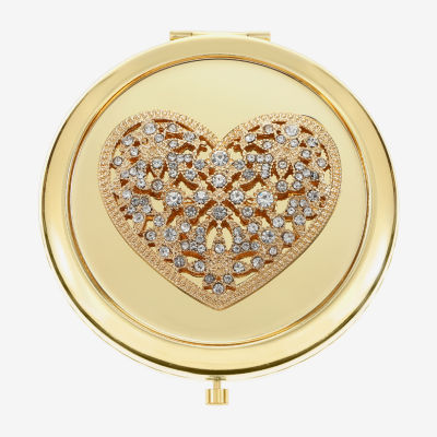 Monet Jewelry Heart Compact Mirror