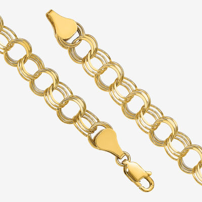 14K Gold Charm Bracelet