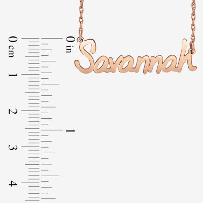 Personalized 30mm Name Necklace