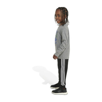 adidas Little Boys 2-pc. Pant Set