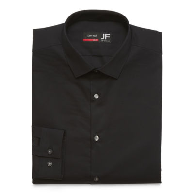 Big and tall mens black sale dress shirt