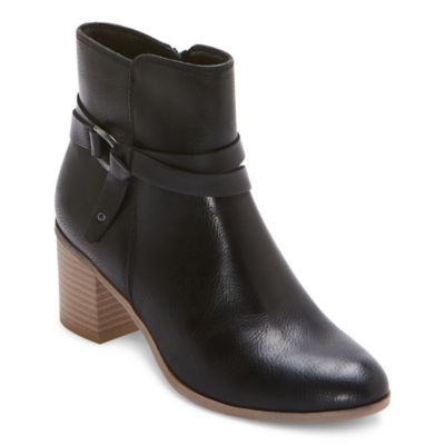 Frye and Co. Womens Italia Stacked Heel Booties