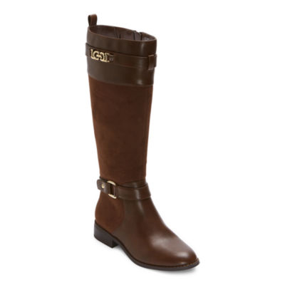 Liz claiborne leather store boots