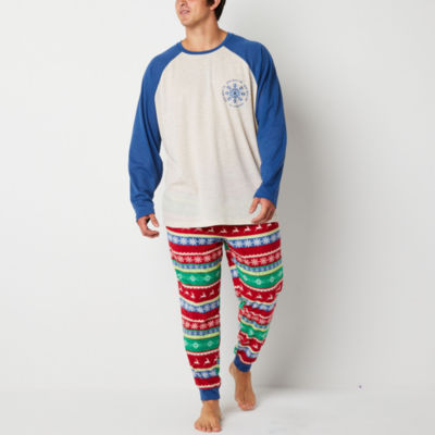 Mens snowflake pajamas hot sale